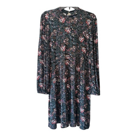 American Eagle Outfitters Dresses & Skirts - American Eagle Outfitters Womens Long Sleeve Dress Size L Paisley Boho Casual